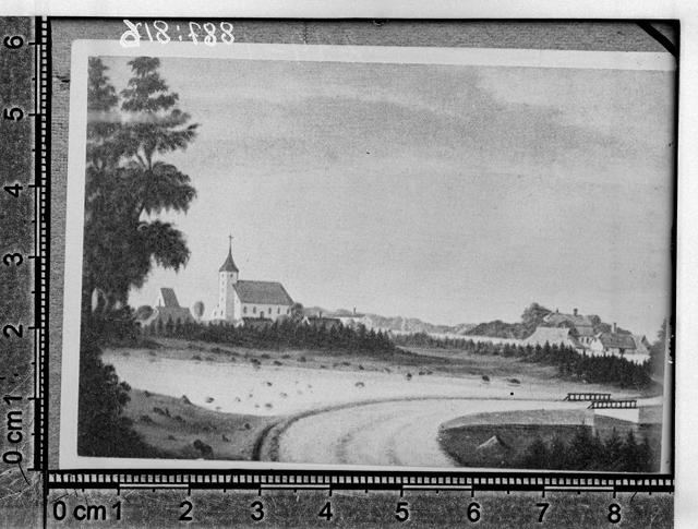 Rõigi kirik (Roicks) - trükitöö järgi. Rõigi khk