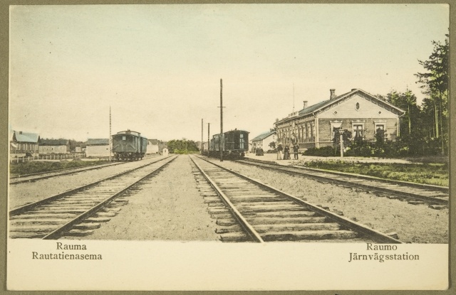 Rauma railway station, built in 1897