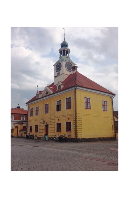 Turku City Architect Christian Friedrich Schröder designed, in 1776 graduated from Rauma Museum, former Rail Room rephoto