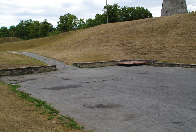 Rahvatantsupidu Rakvere Vallimäel rephoto