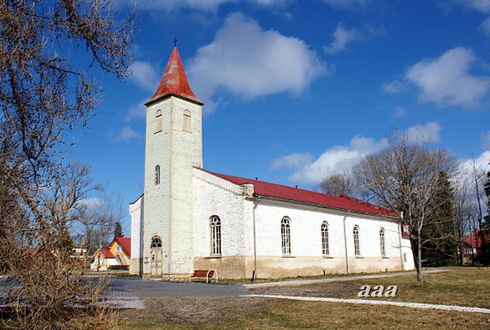 View of Kärdla Church rephoto