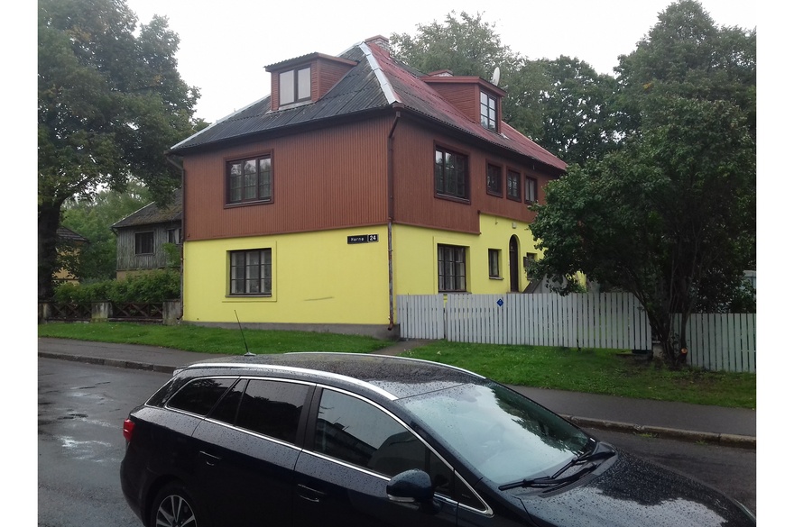 Keskhaigla töötajate elamugrupp Tallinnas. Arhitekt Herbert Johanson rephoto