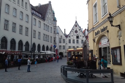 View of the city centre of Tallinn rephoto