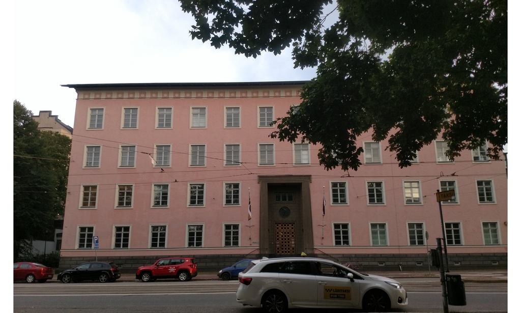 Työväenopisto, Helsinginkatu 26. Suunnittelija kaupunginarkkitehti Gunnar Taucher v. 1926. rephoto