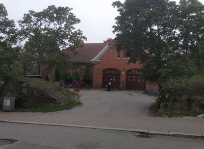 Pasilan paloasema (suunnitellut Karl Hård af Segerstad, valmistunut 1914). rephoto