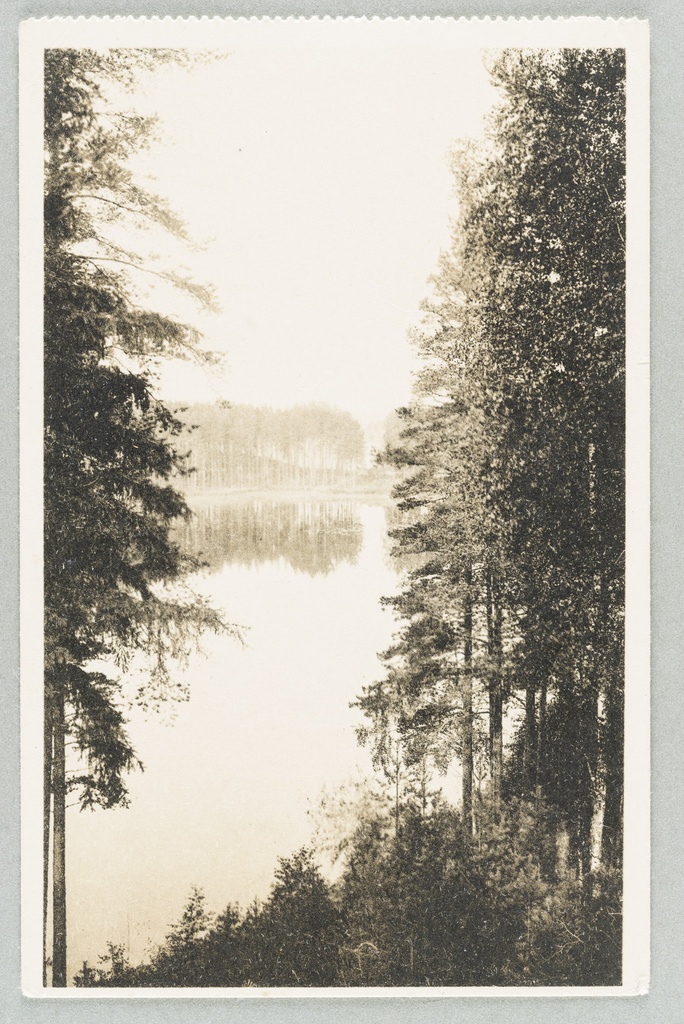 Sight Line: Nervander mound-bark-bark Lahti Niemi-Saari Church