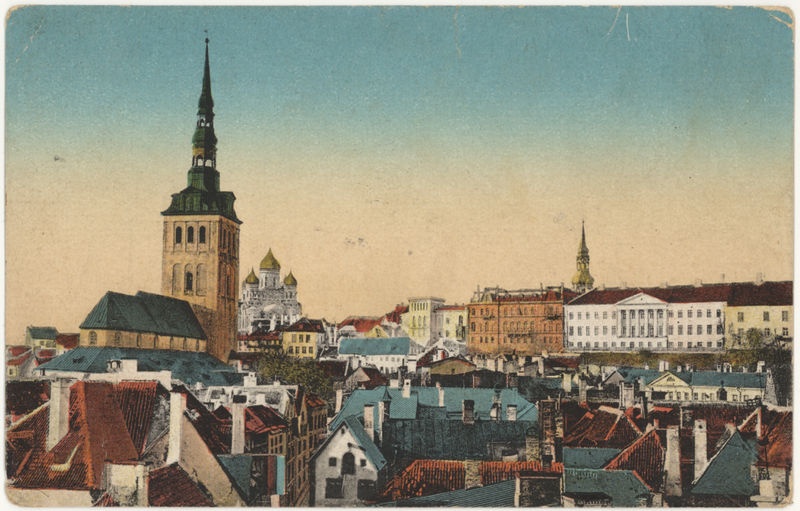Postcard for Tallinn View for Old Town