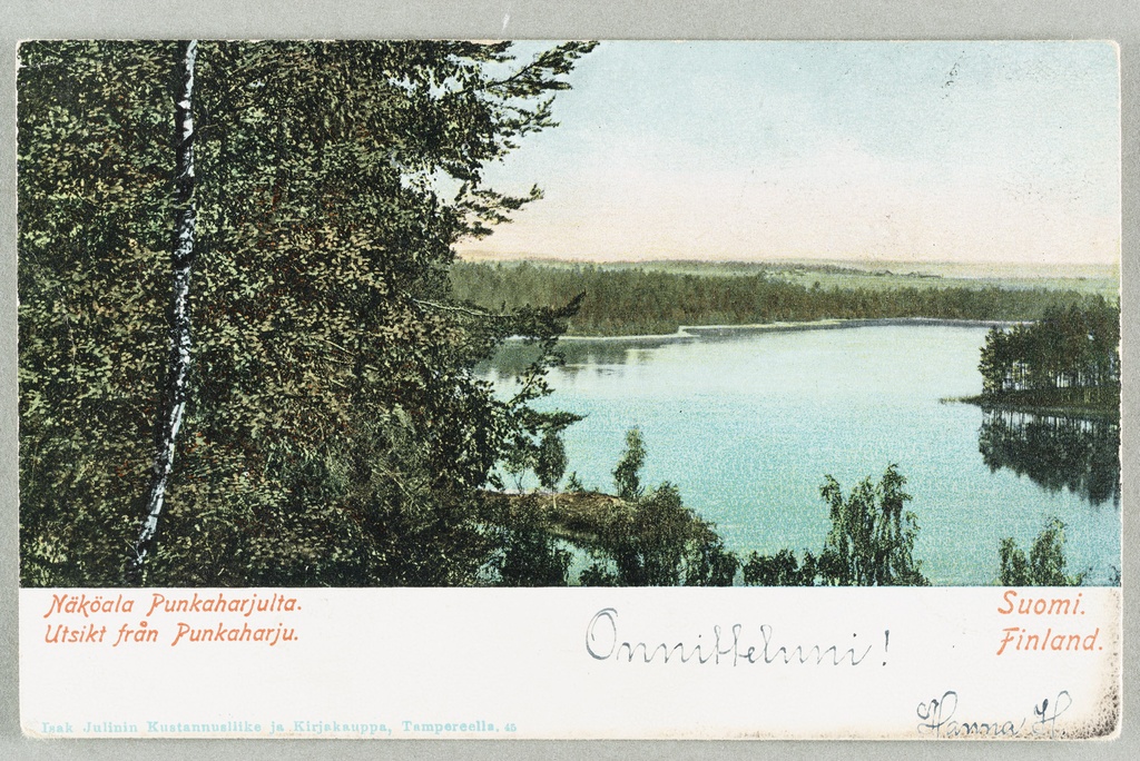 Sight Line: Runebergin mound-Angling Luoto-Eagle Island-Mäntyniemi-canter Island