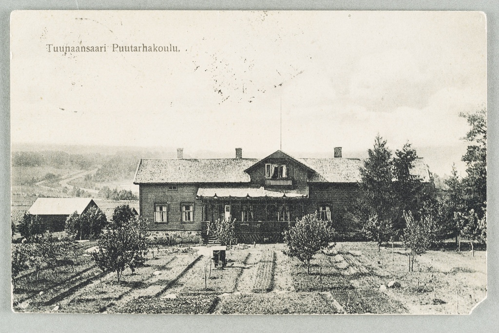 Gardening School in Tuunaansaari in Punkaharju
