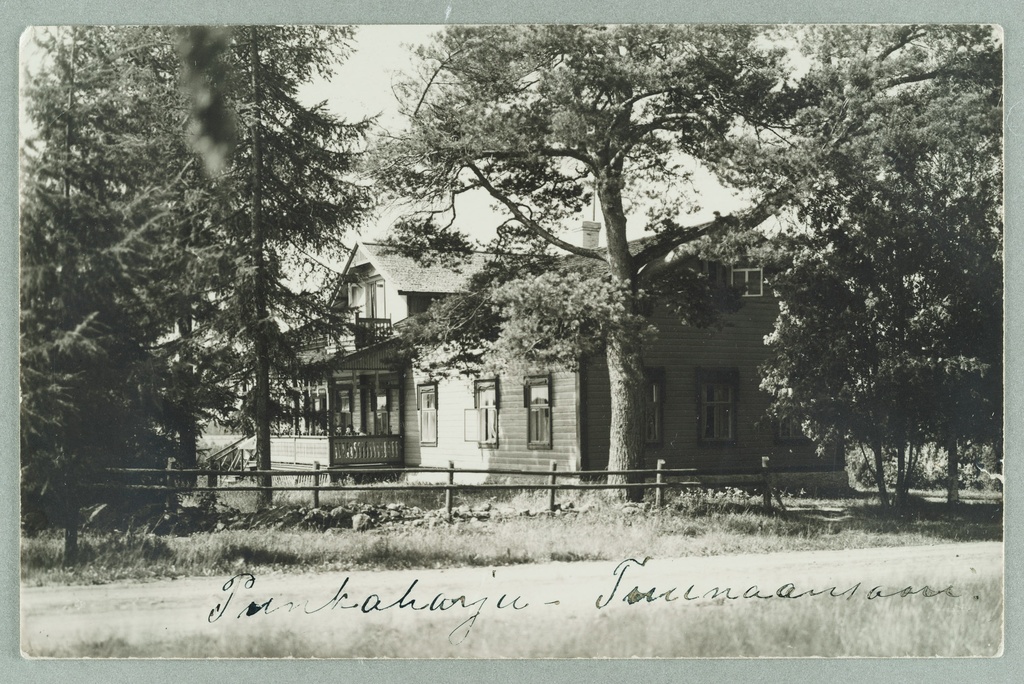 Tuunaansaari, main building