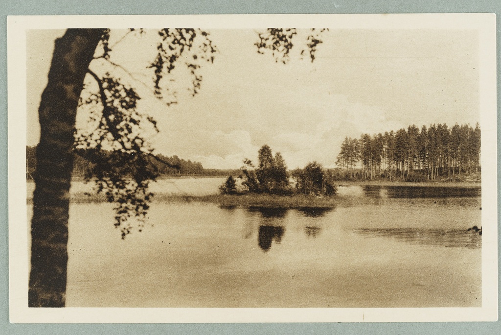 From the beach of the harrow towards the hinnsaari and the harrow between the harrow