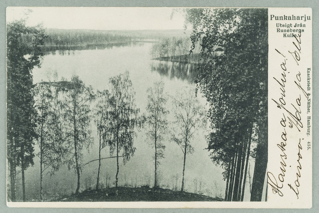 View line: Runebergin kumpu-Onkiluoto-Kotkansaari-Mäntyniemi-Laukansaari