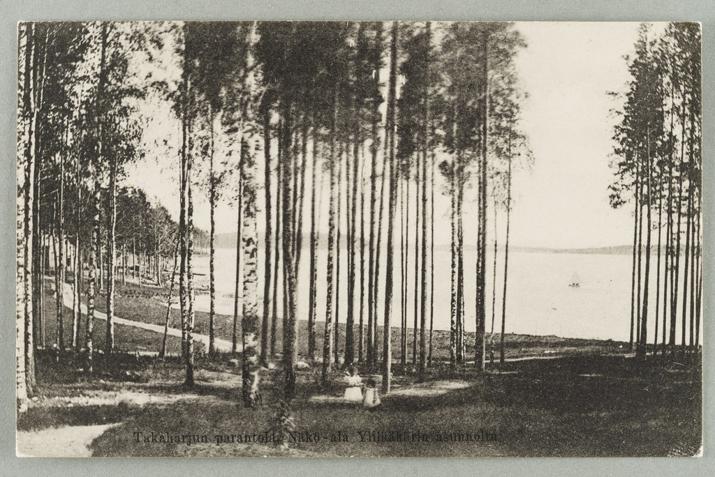 The beach of Takaharju parantola has been seen from the apartment of the supreme doctor.