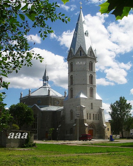 Narva Aleksandri Church, 1881-1884 rephoto