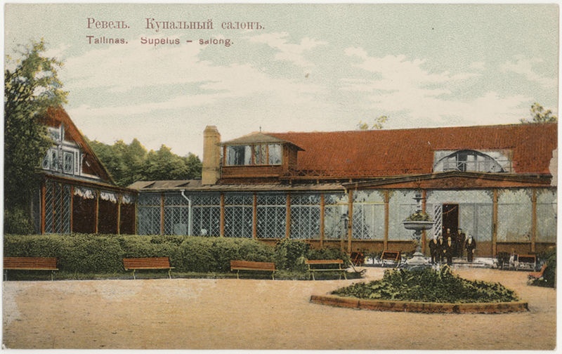 Postcard Tallinn Suplus-salon