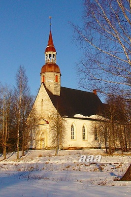 Sangaste Church, Valgamaa1923 rephoto