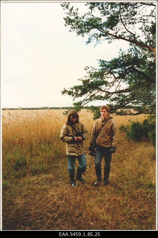 Members of the Kotka Task Force Asko Lõhmus and Reimo Rander