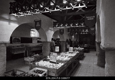 A rebuilt store from the old horse hall in Koidula collhose on Padis.  similar photo