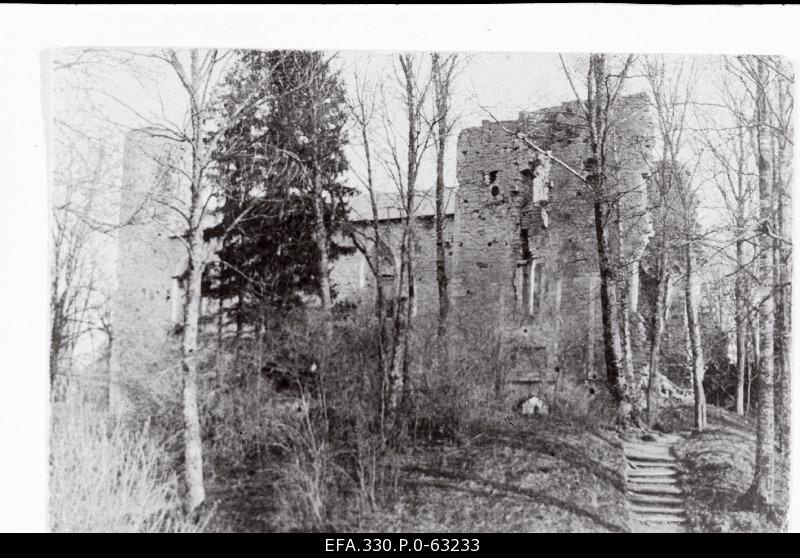 The ruins of the Padise monastery.
