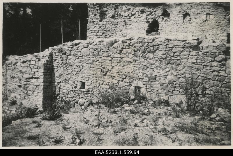 South-west corner of the ruins of the Padise monastery