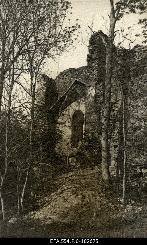 The ruins of the Padise monastery.