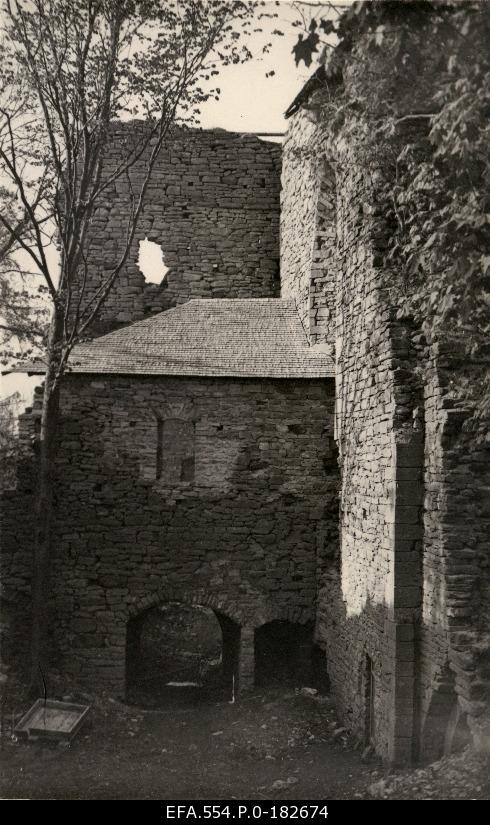 The ruins of the Padise monastery.