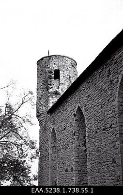 Padise monastery wing and side tower  duplicate photo