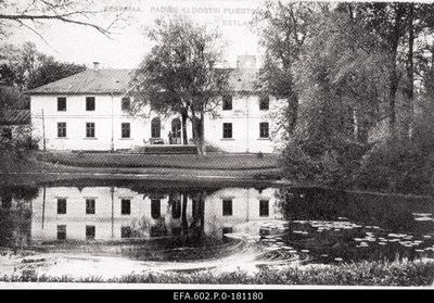 The manor house of the monastery in Padis.  duplicate photo