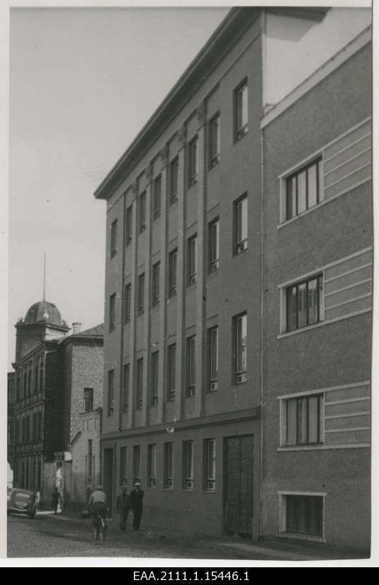 Central Telephone station building in Tartu