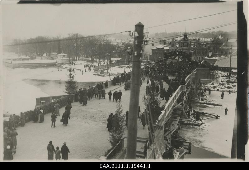 Opening of the Freedom Bridge in Tartu