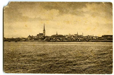 Tallinn viewed from the sea  duplicate photo
