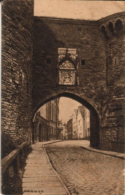Postkaart Tallinn, Ranna värav  duplicate photo