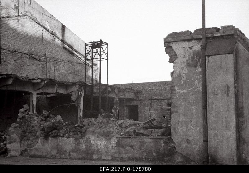 Ruins in Tallinn.