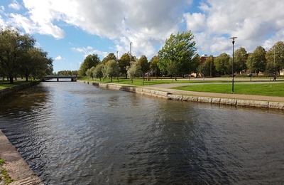 On the side of the Sea of Rauma Channel rephoto