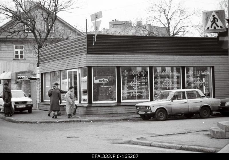 Shop at the corner of Kopli and Vana-Kalamaja Street.