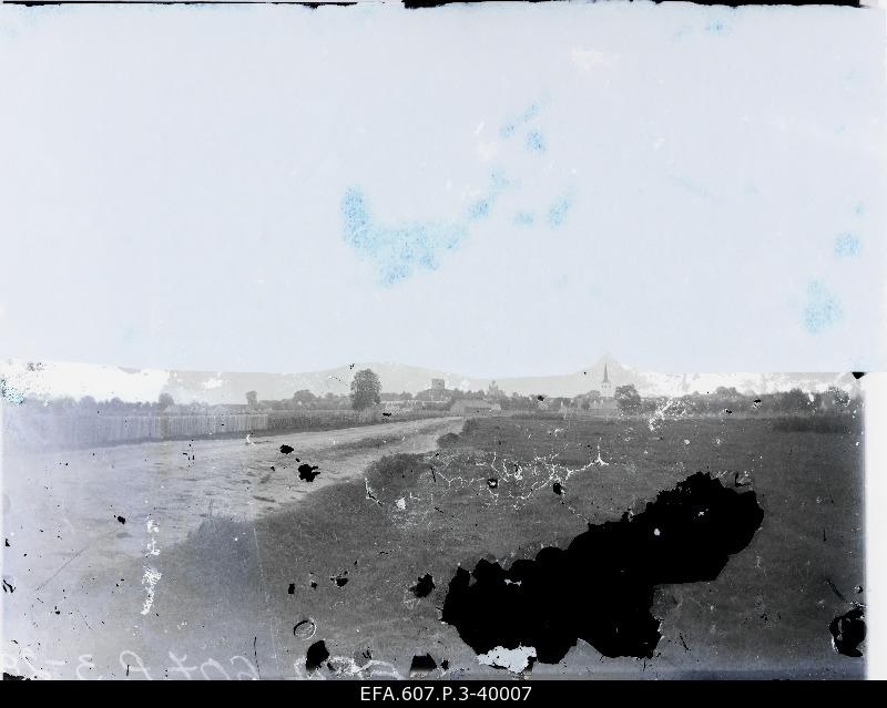 City view by Paide Railway Station.