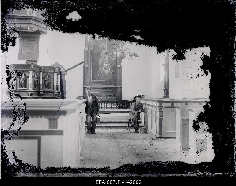 Dog Mary Magdaleena's inner view of the church.