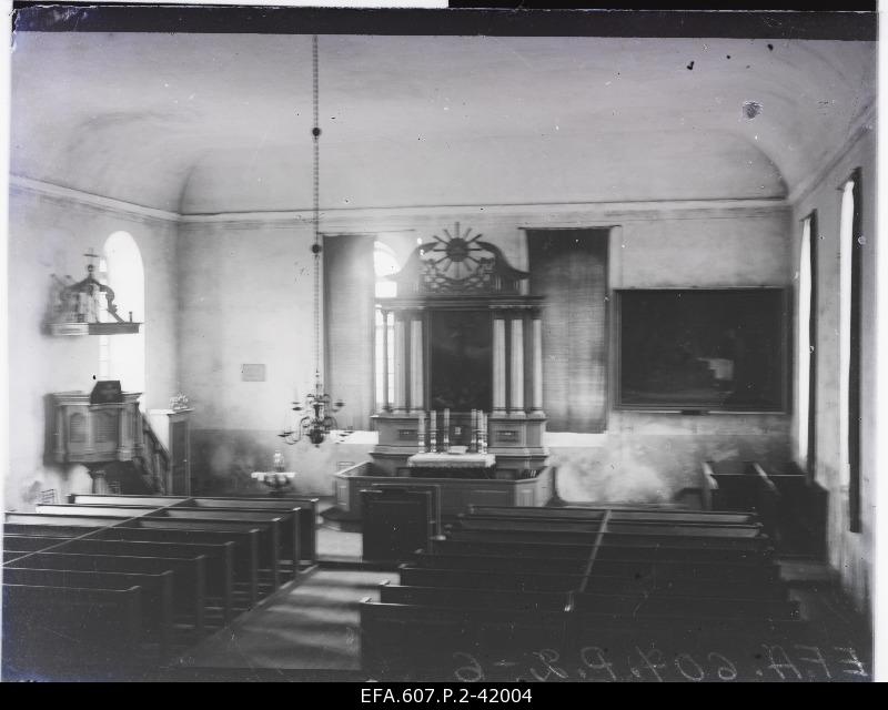 Internal view of the St. Rist Church.