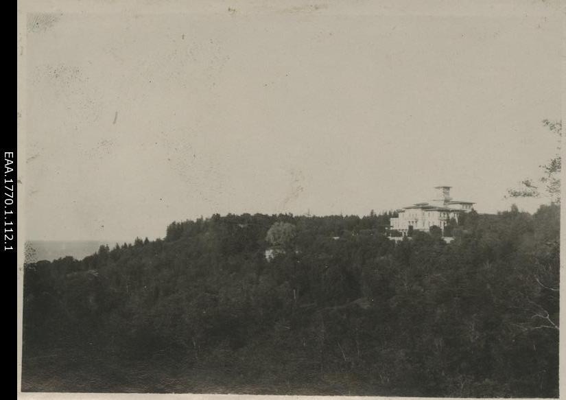 Summer Days of the Estonian Students Society "Veljesto" in Toilas. View from the distance to the Oru Castle