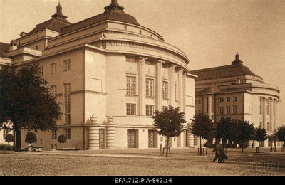View Estonia Theatre façade.  duplicate photo