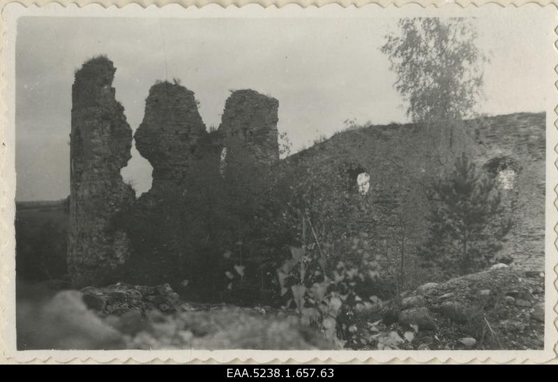 Ruins of Vastseliina bishopric