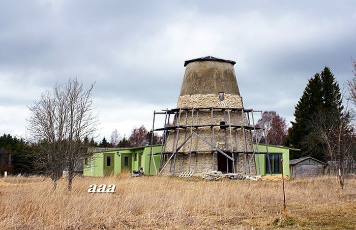 Partsi mõisa veski (kivituulik) rephoto