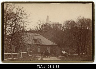 View of the Cadriorg Weitzenberg Street to complete the Northern (Valgele) lighthouse.  duplicate photo
