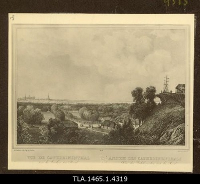 View of Tallinn (Kadriorg). Gravity.  duplicate photo