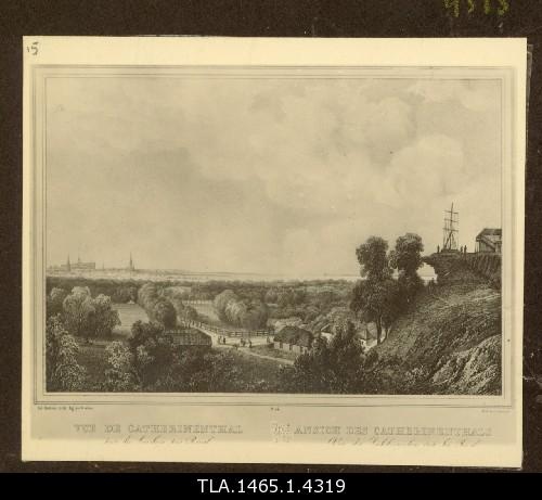 View of Tallinn (Kadriorg). Gravity.
