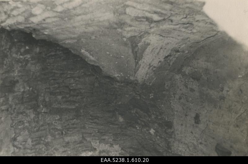 Inside the idator of the Rakvere Ordulum, at the forefront of the whistle