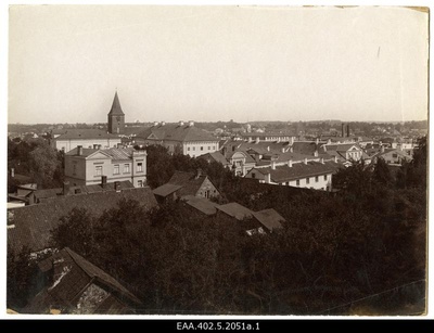 View of Tartu city centre from Toomemäe  duplicate photo