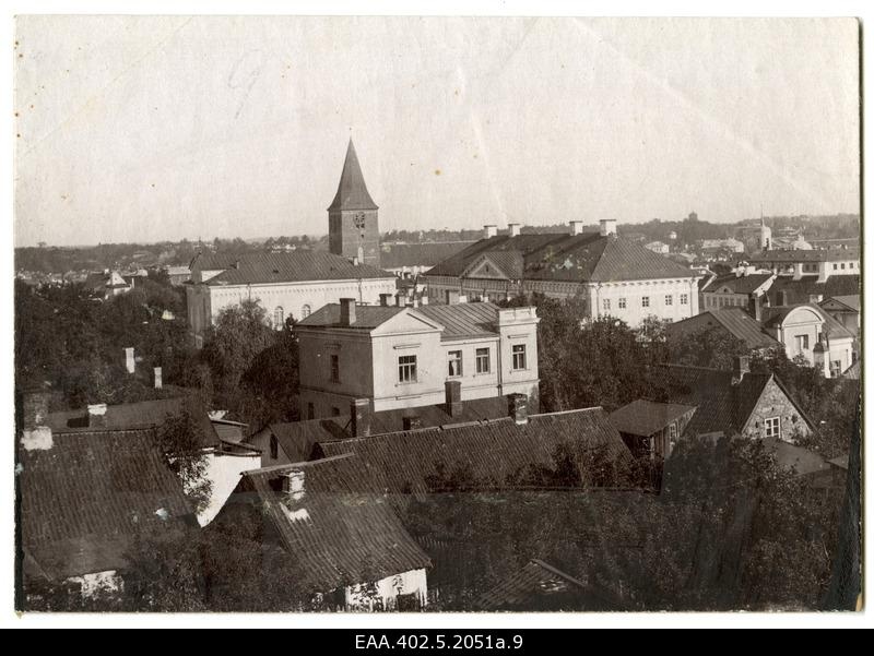 View of Tartu city centre from Toomemäe