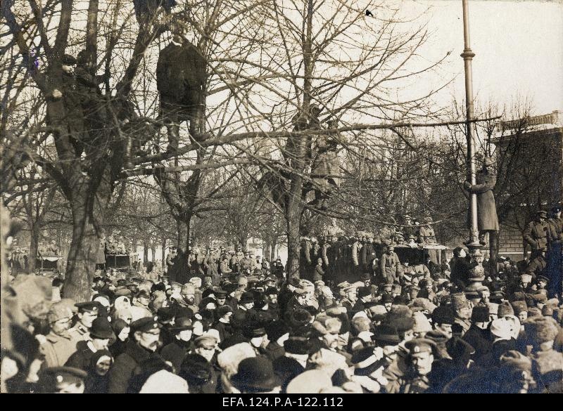 Miiting in Riga March 1917.