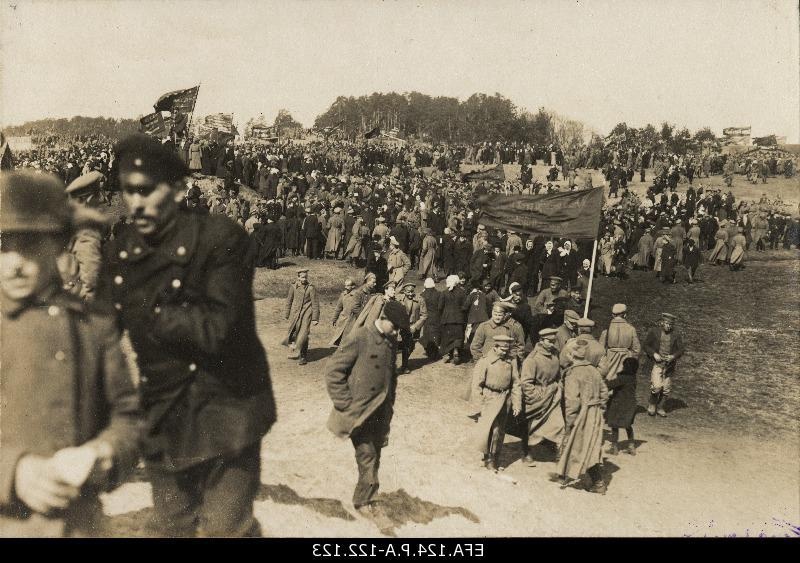 1 May middings near Riga 1. 05. 1917.